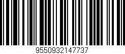 Código de barras (EAN, GTIN, SKU, ISBN): '9550932147737'