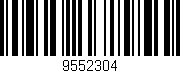 Código de barras (EAN, GTIN, SKU, ISBN): '9552304'
