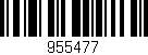 Código de barras (EAN, GTIN, SKU, ISBN): '955477'