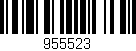 Código de barras (EAN, GTIN, SKU, ISBN): '955523'