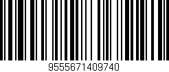 Código de barras (EAN, GTIN, SKU, ISBN): '9555671409740'
