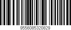 Código de barras (EAN, GTIN, SKU, ISBN): '9556085320829'