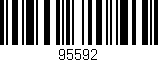 Código de barras (EAN, GTIN, SKU, ISBN): '95592'