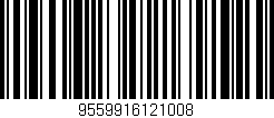 Código de barras (EAN, GTIN, SKU, ISBN): '9559916121008'