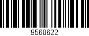 Código de barras (EAN, GTIN, SKU, ISBN): '9560622'