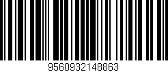 Código de barras (EAN, GTIN, SKU, ISBN): '9560932148863'