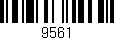 Código de barras (EAN, GTIN, SKU, ISBN): '9561'