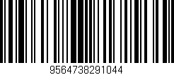 Código de barras (EAN, GTIN, SKU, ISBN): '9564738291044'