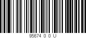 Código de barras (EAN, GTIN, SKU, ISBN): '95674_0_0_U'