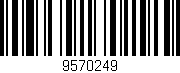 Código de barras (EAN, GTIN, SKU, ISBN): '9570249'