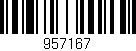 Código de barras (EAN, GTIN, SKU, ISBN): '957167'