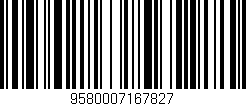 Código de barras (EAN, GTIN, SKU, ISBN): '9580007167827'