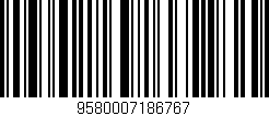 Código de barras (EAN, GTIN, SKU, ISBN): '9580007186767'