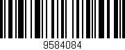 Código de barras (EAN, GTIN, SKU, ISBN): '9584084'