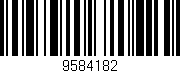 Código de barras (EAN, GTIN, SKU, ISBN): '9584182'