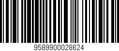 Código de barras (EAN, GTIN, SKU, ISBN): '9589900028624'