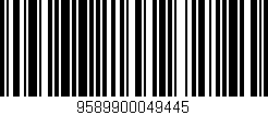 Código de barras (EAN, GTIN, SKU, ISBN): '9589900049445'