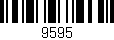 Código de barras (EAN, GTIN, SKU, ISBN): '9595'