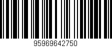Código de barras (EAN, GTIN, SKU, ISBN): '95969642750'