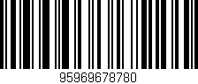 Código de barras (EAN, GTIN, SKU, ISBN): '95969678780'