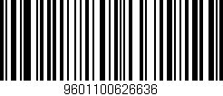 Código de barras (EAN, GTIN, SKU, ISBN): '9601100626636'