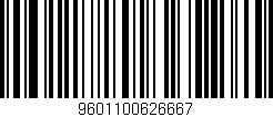Código de barras (EAN, GTIN, SKU, ISBN): '9601100626667'