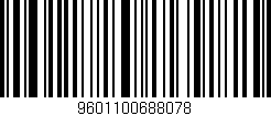 Código de barras (EAN, GTIN, SKU, ISBN): '9601100688078'