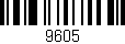 Código de barras (EAN, GTIN, SKU, ISBN): '9605'