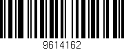 Código de barras (EAN, GTIN, SKU, ISBN): '9614162'