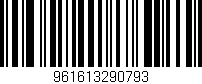 Código de barras (EAN, GTIN, SKU, ISBN): '961613290793'
