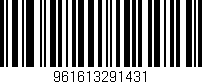 Código de barras (EAN, GTIN, SKU, ISBN): '961613291431'