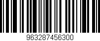 Código de barras (EAN, GTIN, SKU, ISBN): '963287456300'