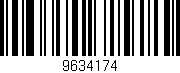 Código de barras (EAN, GTIN, SKU, ISBN): '9634174'