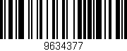 Código de barras (EAN, GTIN, SKU, ISBN): '9634377'