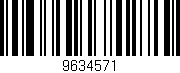 Código de barras (EAN, GTIN, SKU, ISBN): '9634571'
