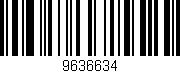 Código de barras (EAN, GTIN, SKU, ISBN): '9636634'