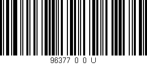 Código de barras (EAN, GTIN, SKU, ISBN): '96377_0_0_U'
