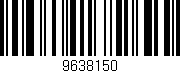 Código de barras (EAN, GTIN, SKU, ISBN): '9638150'