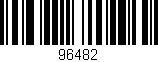 Código de barras (EAN, GTIN, SKU, ISBN): '96482'