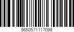 Código de barras (EAN, GTIN, SKU, ISBN): '9650571117099'