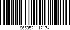 Código de barras (EAN, GTIN, SKU, ISBN): '9650571117174'
