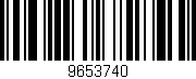 Código de barras (EAN, GTIN, SKU, ISBN): '9653740'