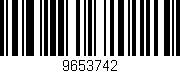 Código de barras (EAN, GTIN, SKU, ISBN): '9653742'