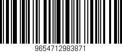 Código de barras (EAN, GTIN, SKU, ISBN): '9654712983871'
