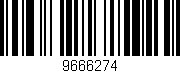 Código de barras (EAN, GTIN, SKU, ISBN): '9666274'