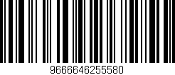 Código de barras (EAN, GTIN, SKU, ISBN): '9666646255580'