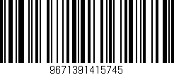 Código de barras (EAN, GTIN, SKU, ISBN): '9671391415745'