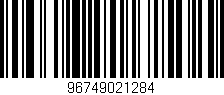 Código de barras (EAN, GTIN, SKU, ISBN): '96749021284'