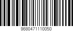 Código de barras (EAN, GTIN, SKU, ISBN): '9680471110050'