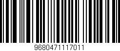 Código de barras (EAN, GTIN, SKU, ISBN): '9680471117011'
